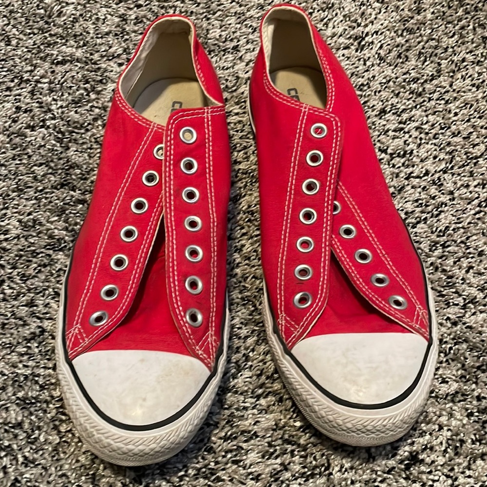 Red Coverse All Stars